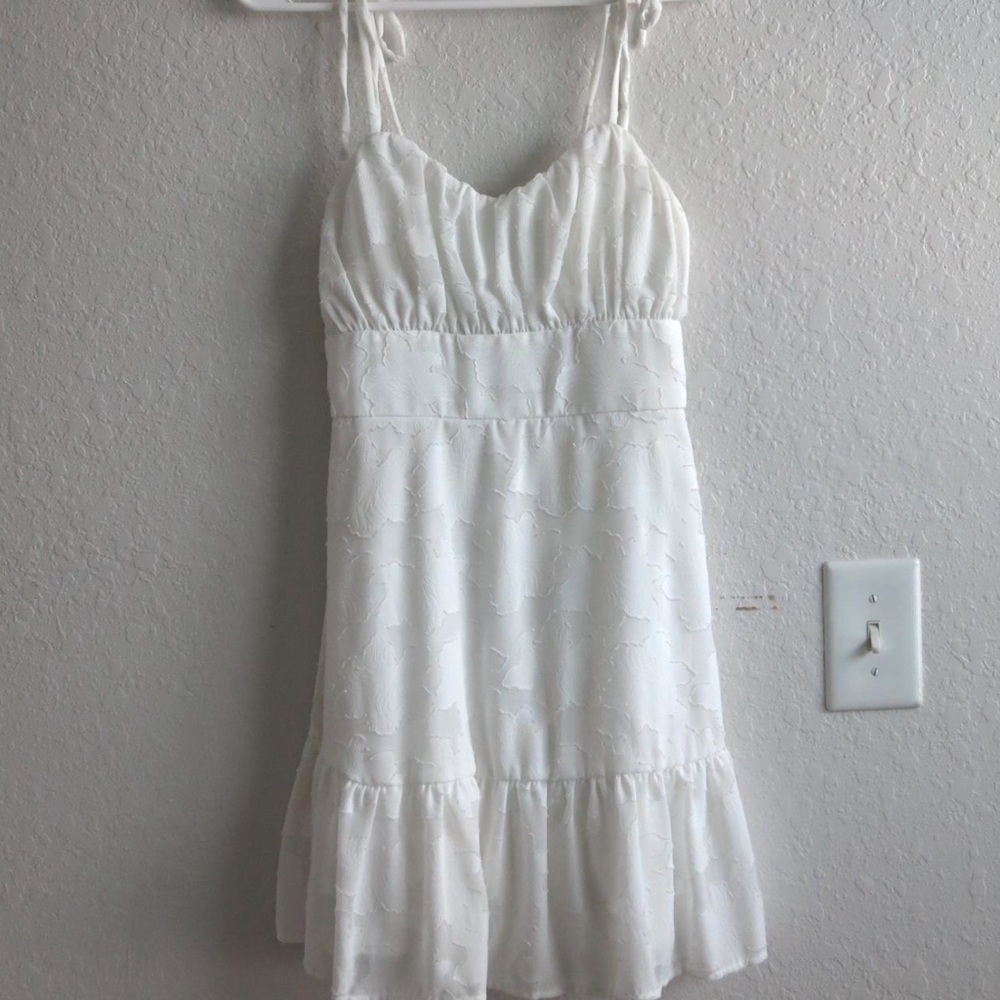 Speechless White Mini Dress